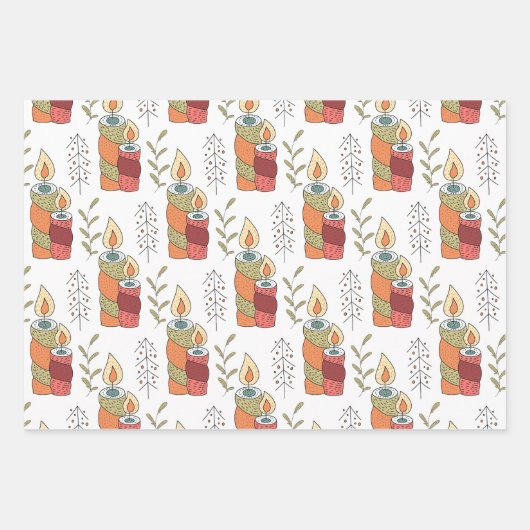 Hojas de papel navideño inpakpapier vel (Voorkant)