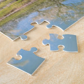 Hojo Pond and cherry blossoms Legpuzzel (Zijkant)