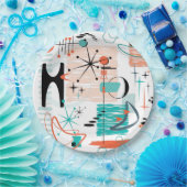 HoJo Retro Paper-Bord Papieren Bordje (Feest)