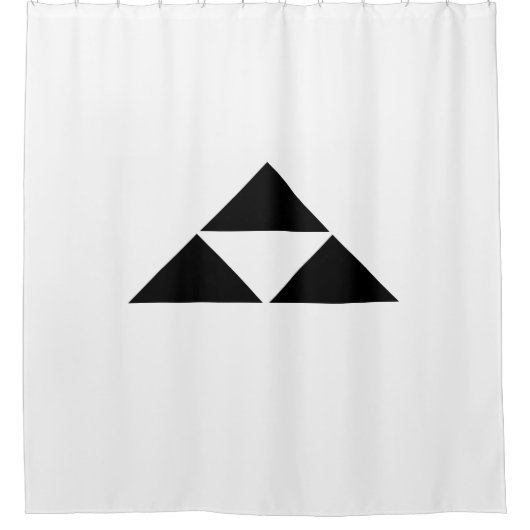 Hojo schubben douchegordijn (Voorkant)