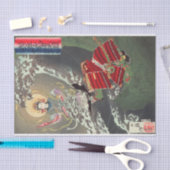 Hojō Tokimasa van Tōtōmi Praying naar Benzaiten Tissuepapier (Craft)