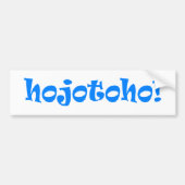 Hojotoho! Bumpersticker (Voorkant)