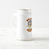 Hoka Hey Challenge Beer Stein Bierpul (Voorkant links)
