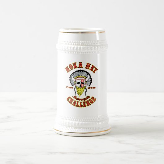 Hoka Hey Challenge Beer Stein Bierpul (Center)