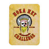 Hoka Hey Challenge magneet (Verticaal)