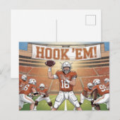 Hokey lovers Dallas team Briefkaart (Voorkant / Achterkant)