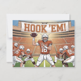 Hokey lovers Dallas team Briefkaart