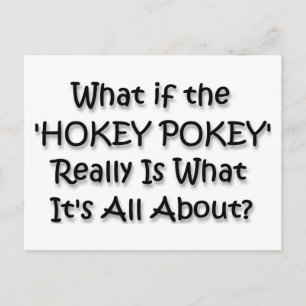 HOKEY POKEY BRIEFKAART