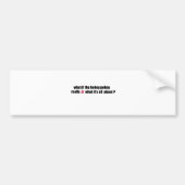 Hokey pokey bumpersticker (Voorkant)