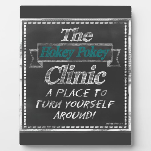 Hokey Pokey Clinic Fotoplaat (Voorkant)