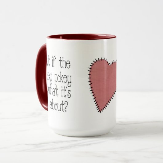 Hokey Pokey Coffee Mok (Voorkant links)