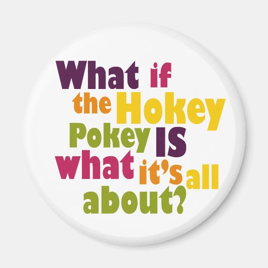 Hokey Pokey Magneet (Voorkant)