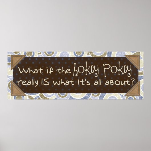 Hokey Pokey Print (Voorkant)