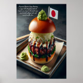 Hokkaido Harmony Burger Indulgence 24x36 Poster (Voorkant)