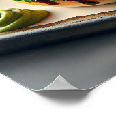 Hokkaido Harmony Burger Indulgence Poster (Hoek)