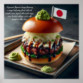 Hokkaido Harmony Burger Indulgence Poster (Voorkant)