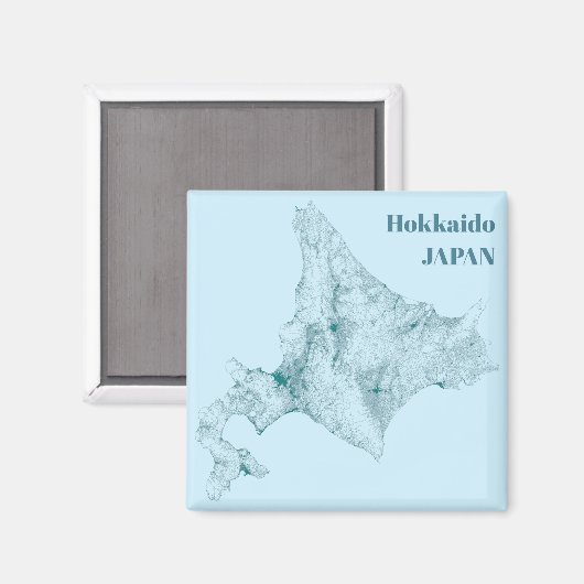 Hokkaido Magnet (Voorkant / Achterkant)