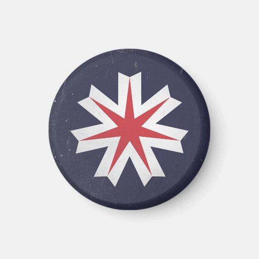 Hokkaido prefectuur magneet (Voorkant)