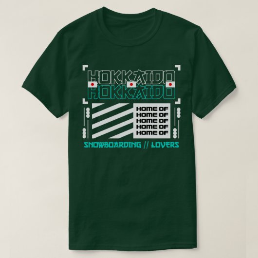 Hokkaido T-shirt (Design voorkant)