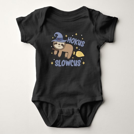Hokus Langcus - Fault Witch Halloween Costume Baby Romper (Voorkant)
