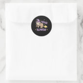 Hokus Langcus - Fault Witch Halloween Costume Ronde Sticker (Tas)
