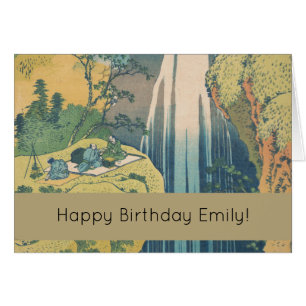 Hokusai Amida Herfsten Japan Waterval