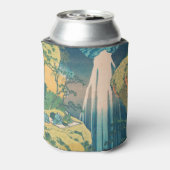 Hokusai Amida Herfsten Japan Waterval Blikjeskoeler (Blikje Achterkant)