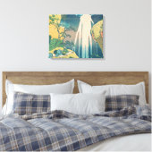 Hokusai Amida Herfsten Japan Waterval Canvas Afdruk (Insitu (Slaapkamer))