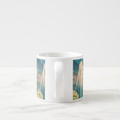 Hokusai Amida Herfsten Japan Waterval Espresso Kop (Achterkant)