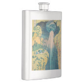 Hokusai Amida Herfsten Japan Waterval Flacon (Rechts)