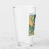 Hokusai Amida Herfsten Japan Waterval Glas (Rechts)