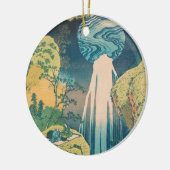 Hokusai Amida Herfsten Japan Waterval Keramisch Ornament (Links)