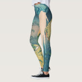 Hokusai Amida Herfsten Japan Waterval Leggings (Links)