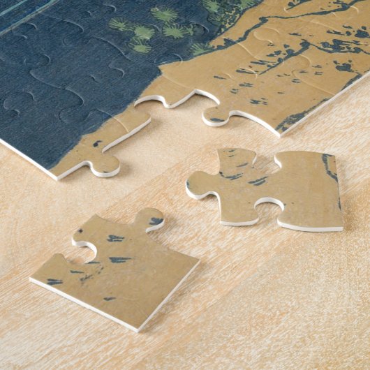 Hokusai Amida Herfsten Japan Waterval Legpuzzel (Zijkant)