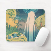 Hokusai Amida Herfsten Japan Waterval Muismat (Met muis)