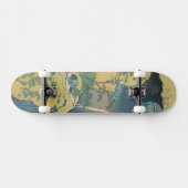 Hokusai Amida Herfsten Japan Waterval Persoonlijk Skateboard (Horizontaal)