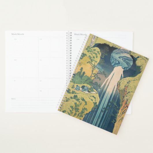 Hokusai Amida Herfsten Japan Waterval Planner (Display)