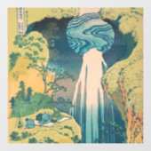 Hokusai Amida Herfsten Japan Waterval Raamsticker (Vel)