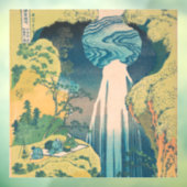 Hokusai Amida Herfsten Japan Waterval Raamsticker (Vel 3)