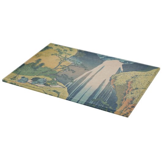 Hokusai Amida Herfsten Japan Waterval Snijplank (Hoek)