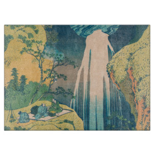 Hokusai Amida Herfsten Japan Waterval Snijplank