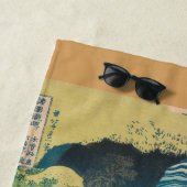 Hokusai Amida Herfsten Japan Waterval Strandlaken (In situ)