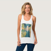 Hokusai Amida Herfsten Japan Waterval Tanktop (Volledige Voorkant)