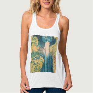 Hokusai Amida Herfsten Japan Waterval Tanktop