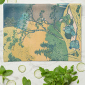 Hokusai Amida Herfsten Japan Waterval Theedoek (Gevouwen)