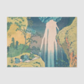 Hokusai Amida Herfsten Japan Waterval Tissuepapier (Voorkant)