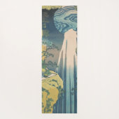 Hokusai Amida Herfsten Japan Waterval Yogamat (Achterkant)