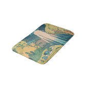 Hokusai Amida-waterval Japan Waterval Badmat (Gekanteld)