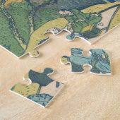 Hokusai Amida-waterval Japan Waterval Legpuzzel (Zijkant)