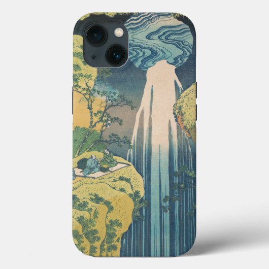 Hokusai Amida-watervallen Japan Waterval Case-Mate iPhone Case (Achterkant)